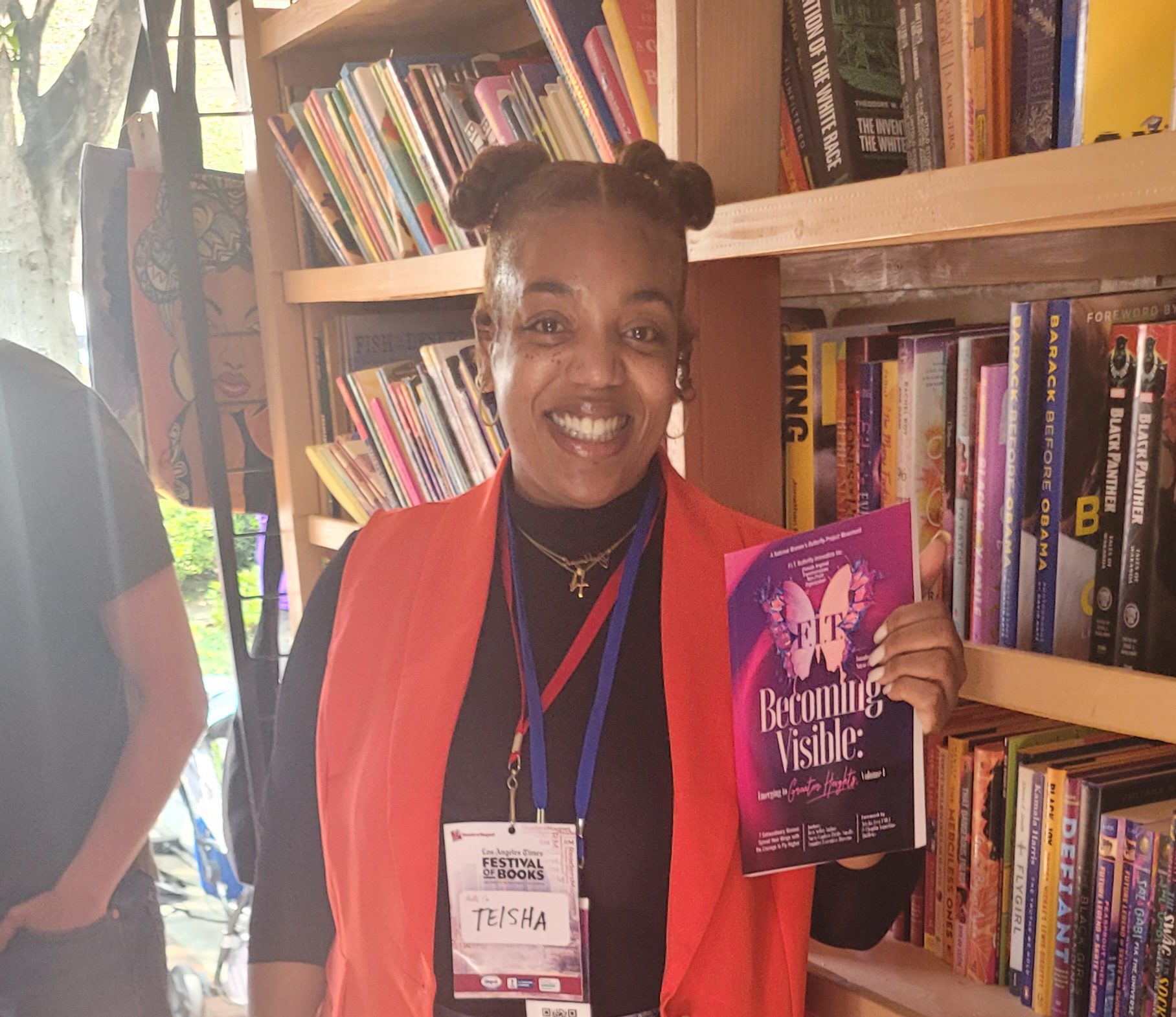 Teisha Promoting Product