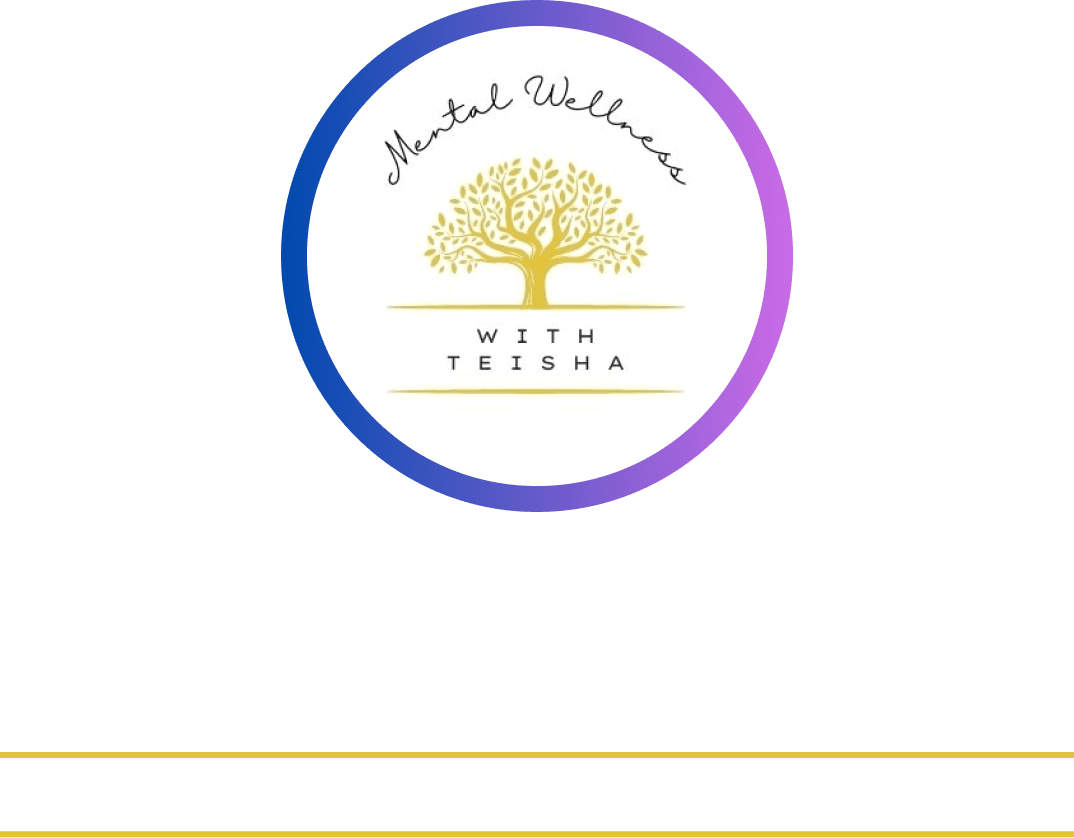 Mental Wellness Logo Vertical Inverse